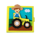 Farm Animals Quiet Book: Felt Activity Book for Toddlers