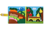 Farm Animals Quiet Book: Felt Activity Book for Toddlers