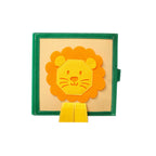 Peek-a-boo Lion Felt Quiet Book - Montessori Activity Book
