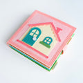 Dollhouse Quiet Book - Handmade Montessori Activity Book, Toddler Busy Boook, Dollhouse, Busy Book, Travel Toy"