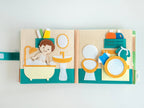 Personalized activity Book for Kids, Felt House Quiet Book for Boys - Interactive Montessori Toy, Gift For Boys