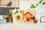 Handmade Felt Quiet Book for Toddlers, Montessori Toy