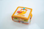 Handmade Felt Quiet Book for Toddlers, Montessori Toy