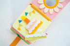 Handmade Felt Quiet Book for Toddlers, Montessori Toy