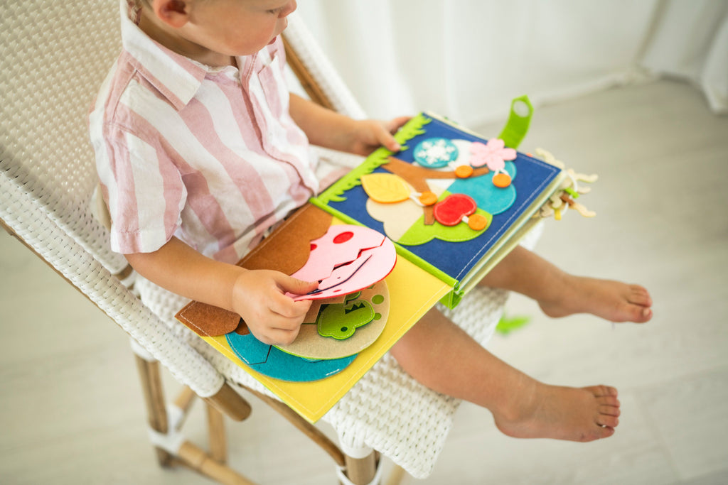 Quiet book, Montessori Activity Book for Toddlers
