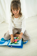 Under The Sea Felt Quiet Book, Handmade Activity Book