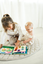 Peek-a-boo Lion Felt Quiet Book - Montessori Activity Book