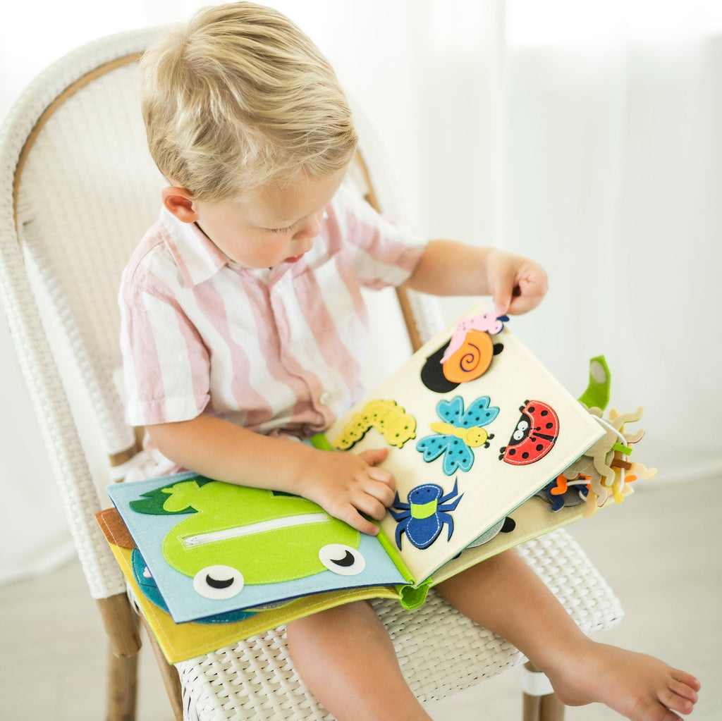 Quiet book, Montessori Activity Book for Toddlers