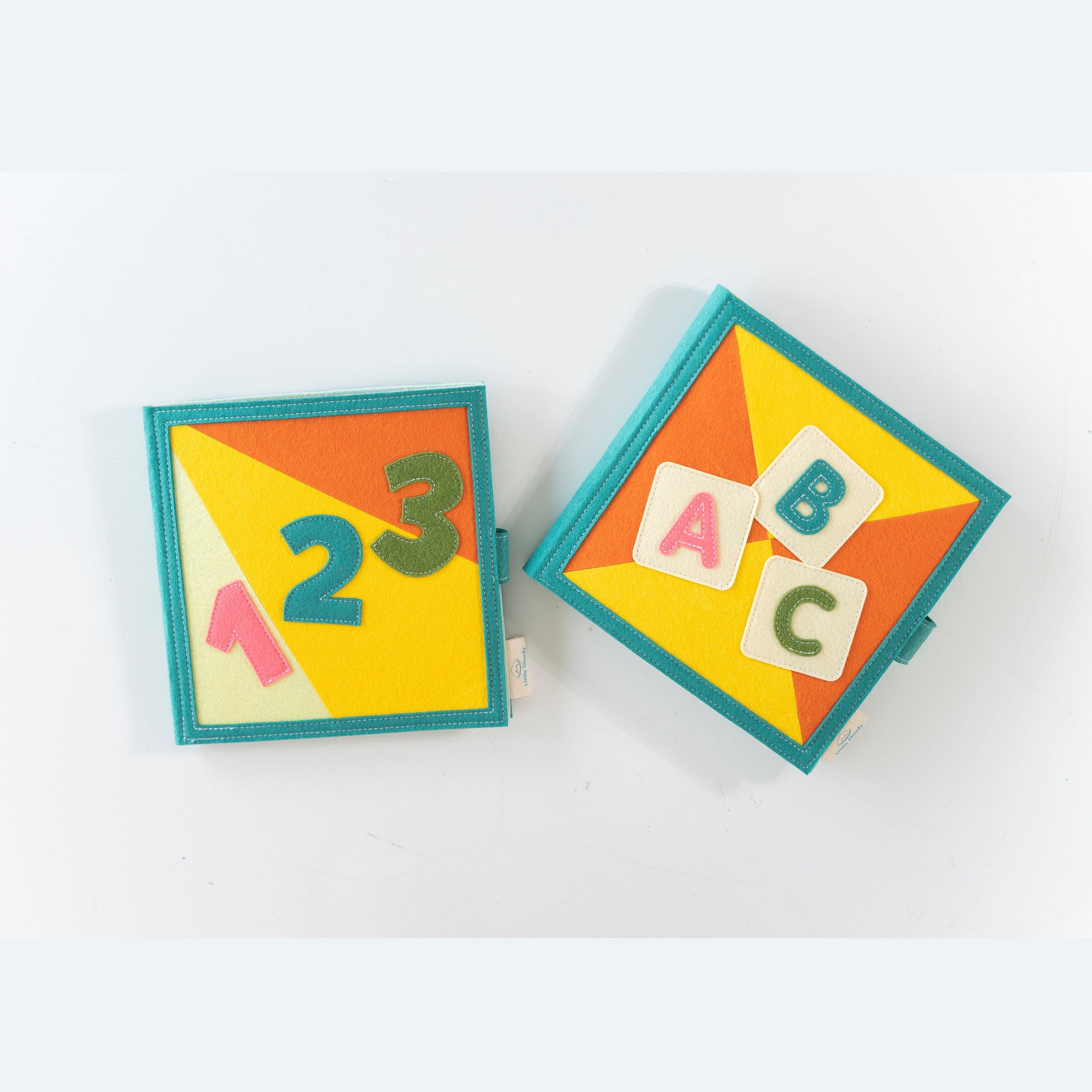 Felt Alphabet and Number Quiet Book Set, First ABC Book