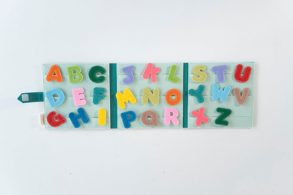 Felt Alphabet and Number Quiet Book Set, First ABC Book