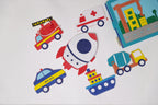 Future Professions Felt Quiet Book, Montessori Busy Book for Toddlers