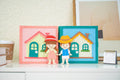 Felt House Quiet Book - Montessori Activity Book, Handmade