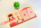 Felt House Quiet Book - Montessori Activity Book, Handmade