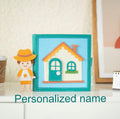 Personalized activity Book for Kids, Felt House Quiet Book for Boys - Interactive Montessori Toy, Gift For Boys